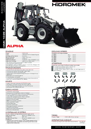 Graaflaadmachines Hidromek HMK 102 B