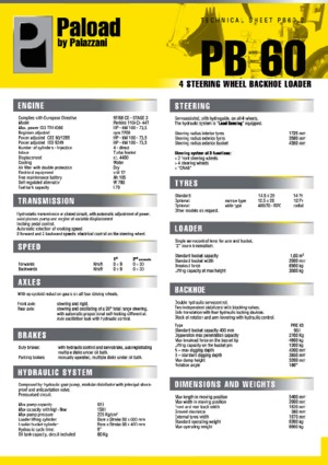 Graaflaadmachines Palazzani PB 60