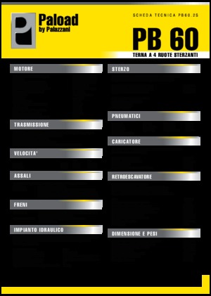 Graaflaadmachines Palazzani PB 60