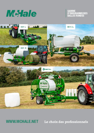 Balenpers wikkelaar McHale 991 TBER