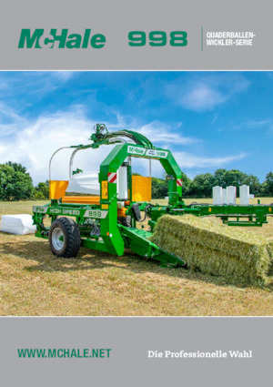 Balenpers wikkelaar McHale 998 High Speed