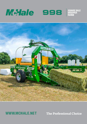 Balenpers wikkelaar McHale 998 High Speed