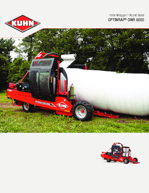 Balenpers wikkelaar Kuhn OWR 6000