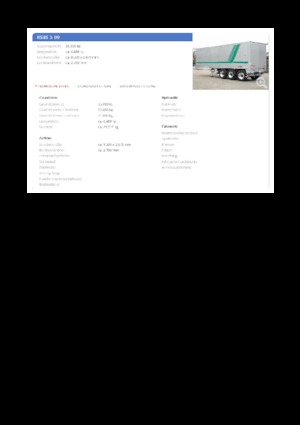 Semi-opleggers gesloten opbouw Reisch RSBS-3-09