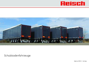 Semi-opleggers gesloten opbouw Reisch RSBS-3-09