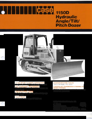Bulldozers Case 1150D