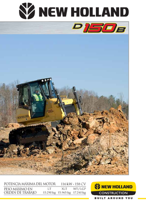 Bulldozers New Holland D 150 B LT