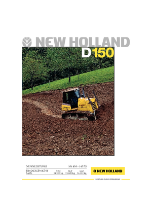 Bulldozers New Holland D 150 B LT