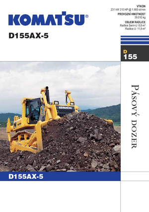 Bulldozers Komatsu D155AX-5