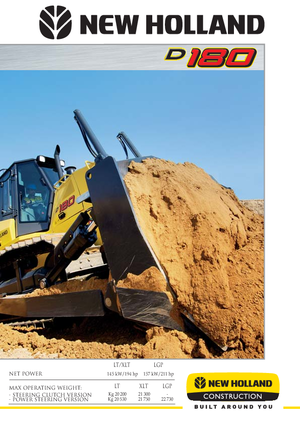 Bulldozers New Holland D180B LGP