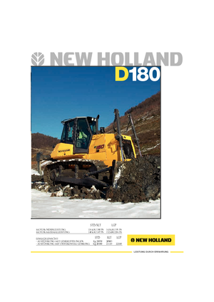 Bulldozers New Holland D 180 LGP