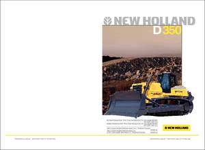 Bulldozers New Holland D 350