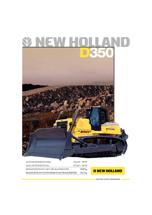 Bulldozers New Holland D 350