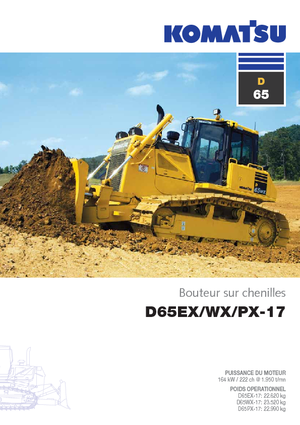 Bulldozers Komatsu D65WX-17