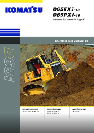 Bulldozers Komatsu D65EXi-18