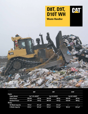 Bulldozers Caterpillar D8T