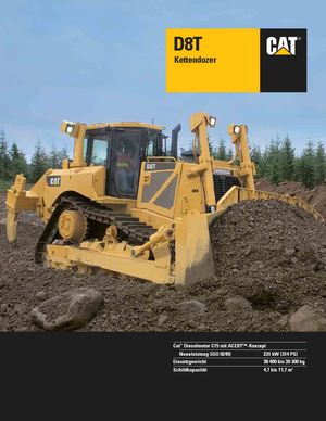 Bulldozers Caterpillar D8T