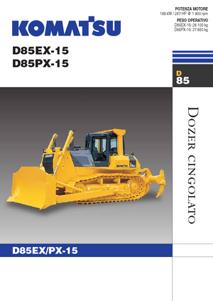 Bulldozers Komatsu D85EX-15
