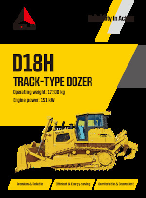Bulldozers SDLG D18H