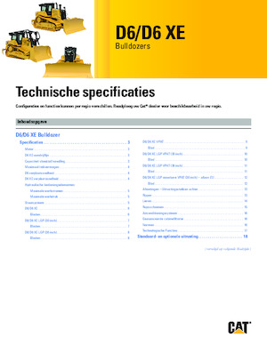 Bulldozers Caterpillar D6