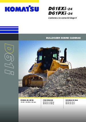 Bulldozers Komatsu D61EXi-24E0