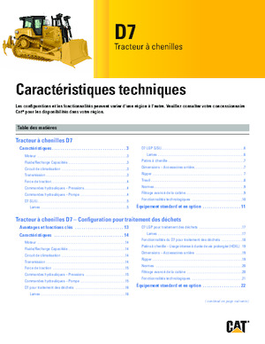 Bulldozers Caterpillar D7 LGP