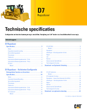 Bulldozers Caterpillar D7 LGP
