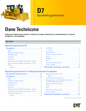 Bulldozers Caterpillar D7 LGP