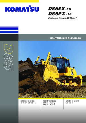 Bulldozers Komatsu D85PX-18E0