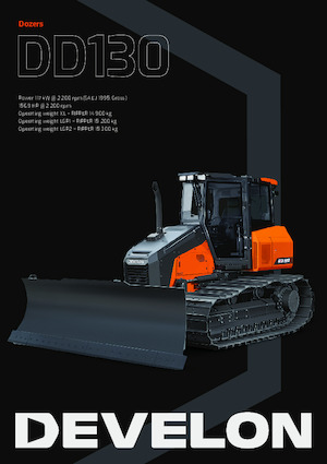 Bulldozers Develon DD130LGP2