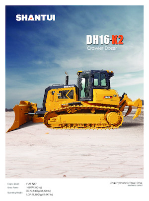 Bulldozers Shantui DH16-K2 LGP