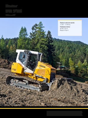 Bulldozers Liebherr PR 716 Litronic