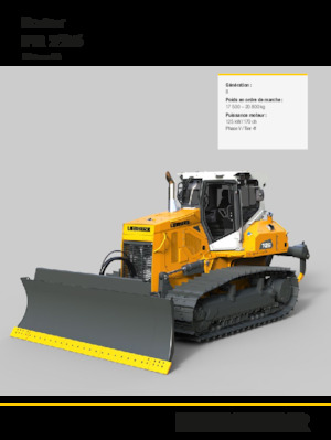 Bulldozers Liebherr PR 726 XL G8.0