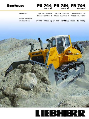 Bulldozers Liebherr PR 764 Litronic 