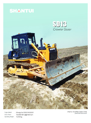 Bulldozers Shantui SD13