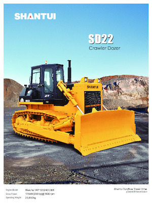 Bulldozers Shantui SD22F