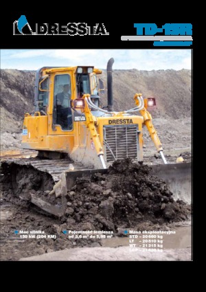 Bulldozers Dressta TD 15 R WT