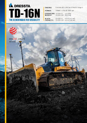 Bulldozers Dressta TD 16N LGP