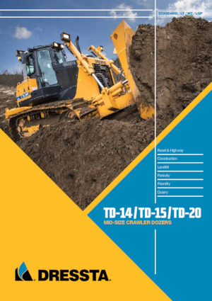 Bulldozers Dressta TD 20R Extra LT 