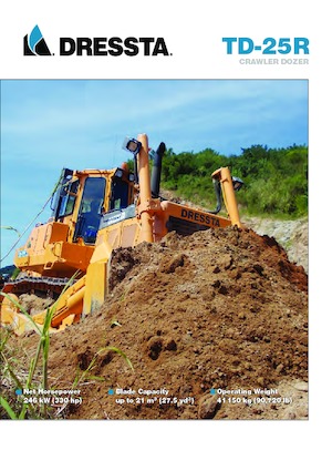 Bulldozers Dressta TD 25 R