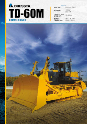 Bulldozers Dressta TD 60M