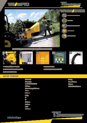 Houtversnipperaars TS-Industrie 10 PTO