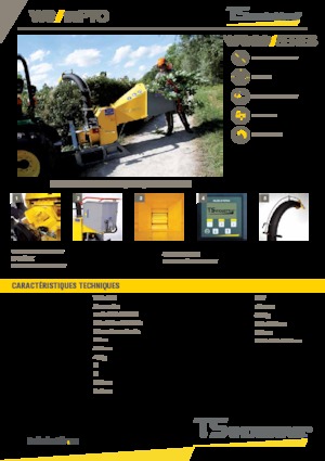 Houtversnipperaars TS-Industrie 10 PTO