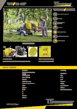 Houtversnipperaars TS-Industrie 12-19 P