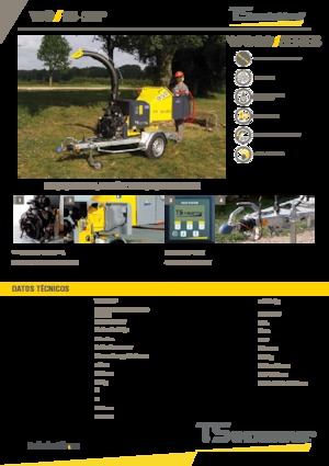 Houtversnipperaars TS-Industrie 15-27 P
