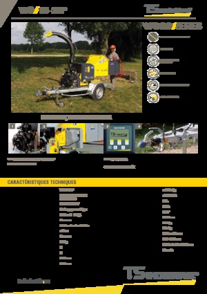 Houtversnipperaars TS-Industrie 15-27 P