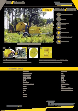 Houtversnipperaars TS-Industrie 16-35 D