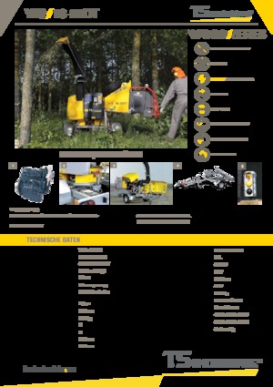 Houtversnipperaars TS-Industrie 18-35 DT