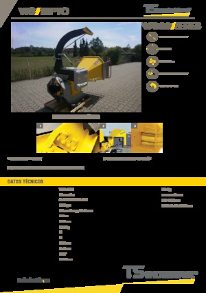 Houtversnipperaars TS-Industrie 18 PTO