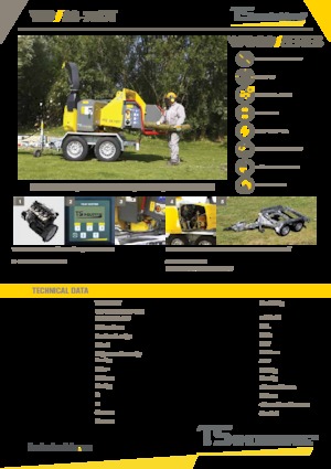 Houtversnipperaars TS-Industrie 23-75 DT